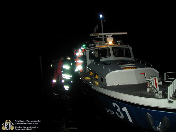 Boot der Wasserschutzpolizei, Einsatzkräfte