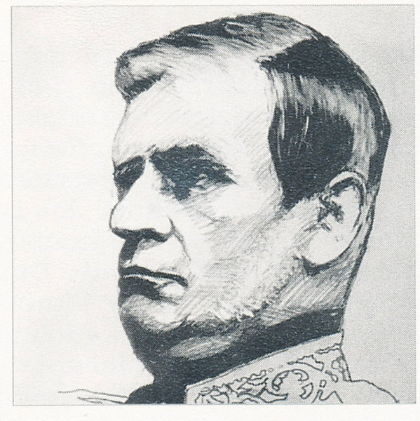 Portraitzeichnung Carl Ludwig Scabell