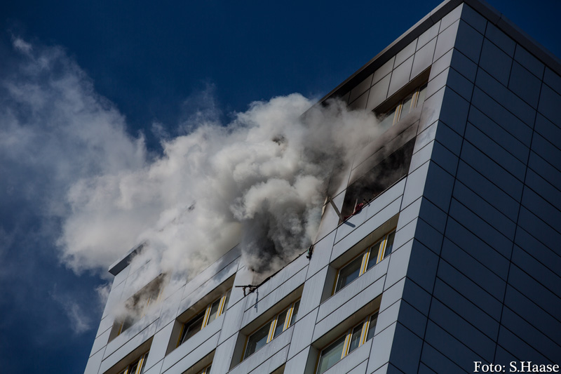 Rauch aus Wohnung