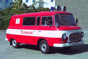 Vorausfahrzeug Barkas B 1000