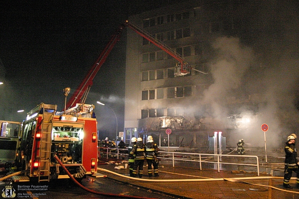 Teleskopmast im Einsatz