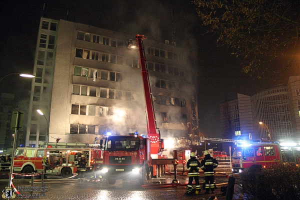 Teleskopmast im Einsatz