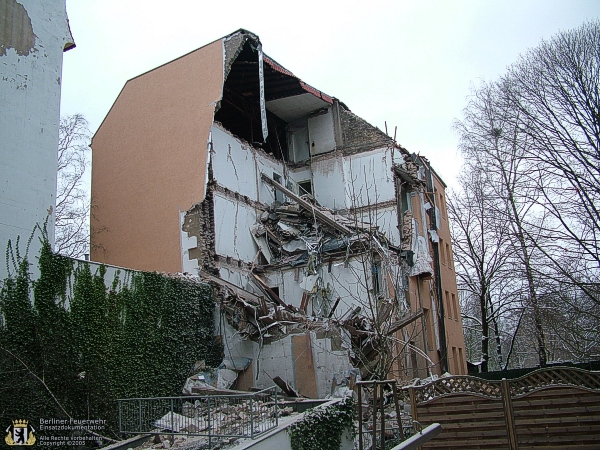 Zerstörtes Haus