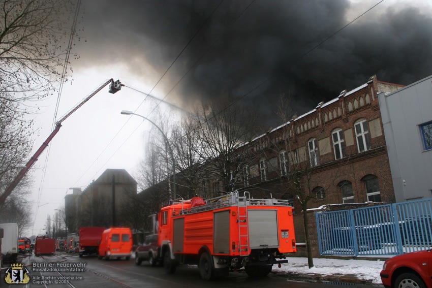 Teleskopmast im Einsatz