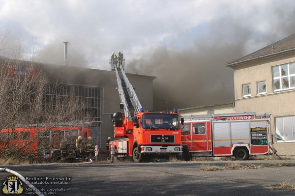 Löschangriff über DLK