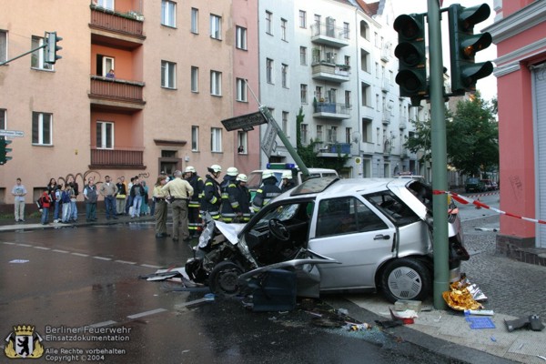 Die Einsatzstelle