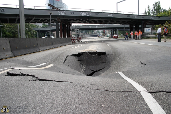 A100 Richtung Süden