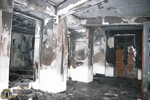 Brandschaden im EG