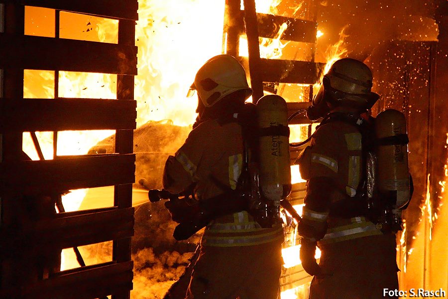 Brand Schöneberger Ufer