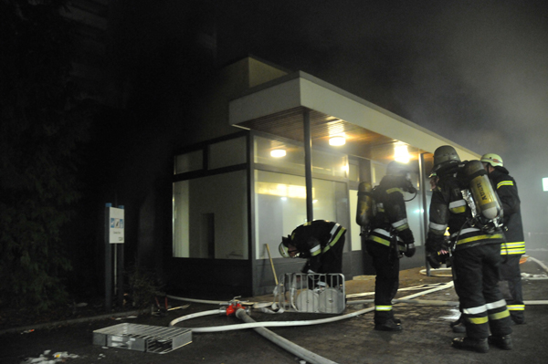 Zugang zur Brandstelle