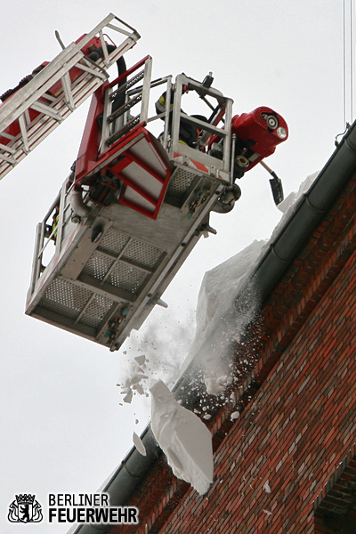 Schnee wird entfernt