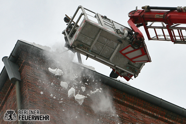 Schnee wird entfernt