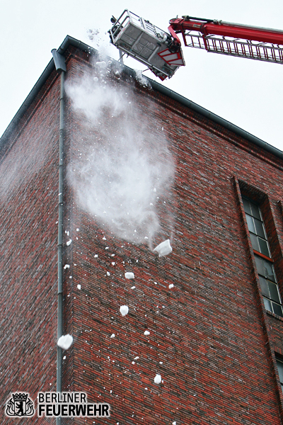 Schnee wird entfernt