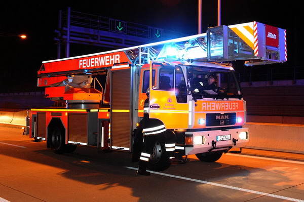 An der Einsatzstelle