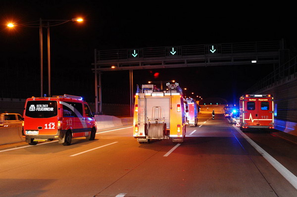 An der Einsatzstelle