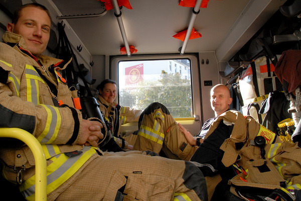 Einsatzkräfte in Bereitschaft