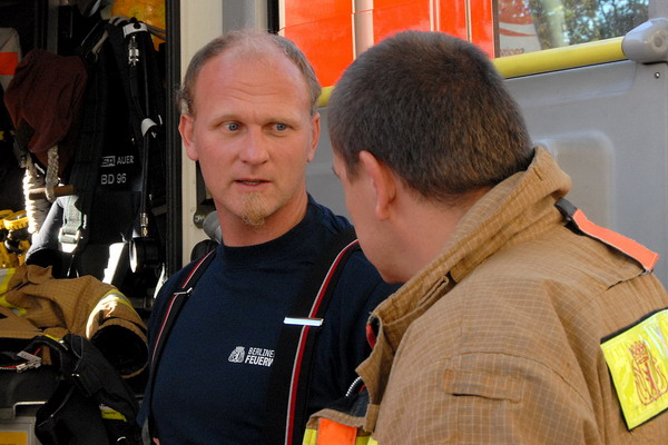 Einsatzkräfte in Bereitschaft