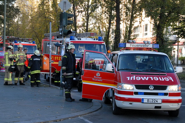 An der Einsatzstelle