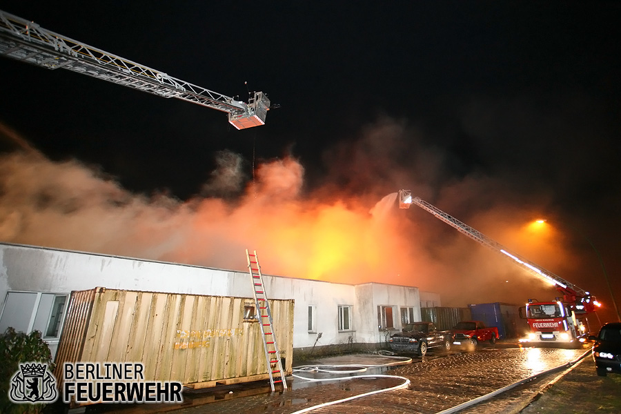 Drehleitern im Einsatz