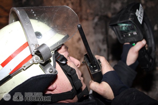 Wärmebildkamera im Einsatz