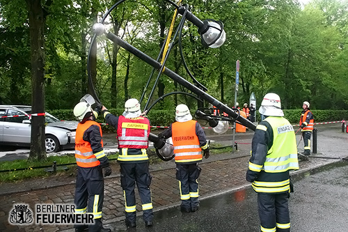 Laterne wird geborgen