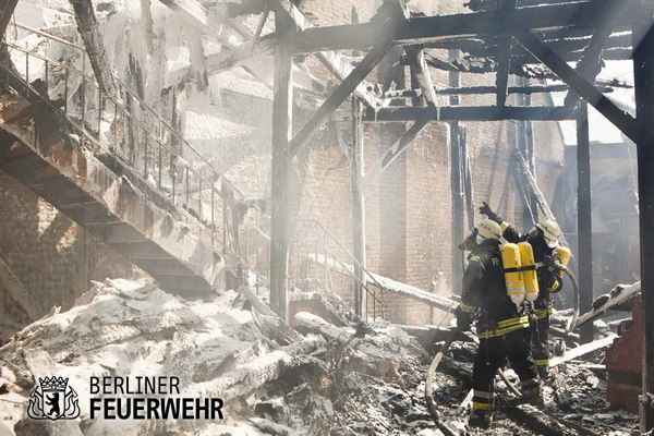 Einsatzkräfte in der Einsatzstelle