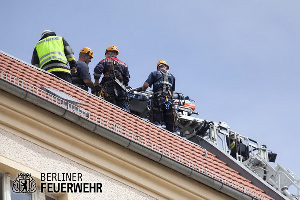 Rettung vom Dach