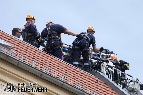 Rettung vom Dach