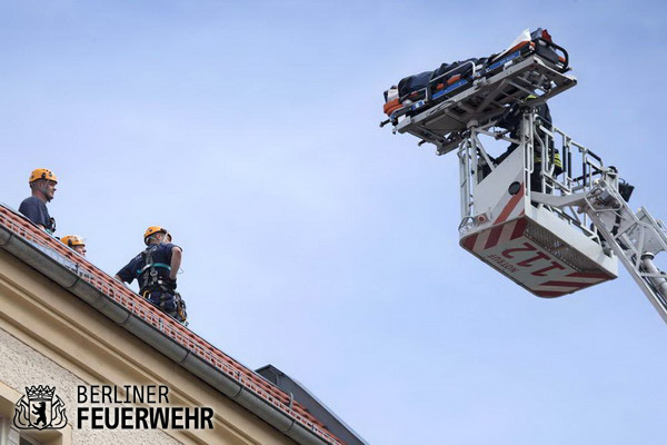 Rettung vom Dach