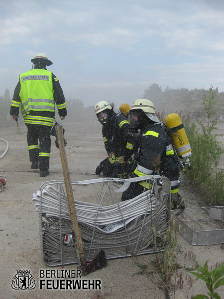 Einsatzkräfte in Bereitschaft