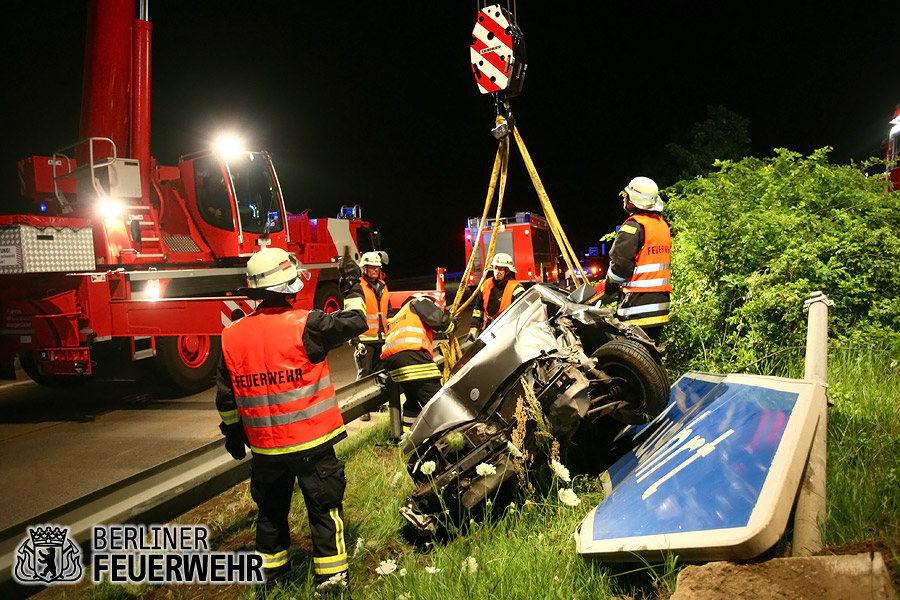 Fahrzeug wird geborgen