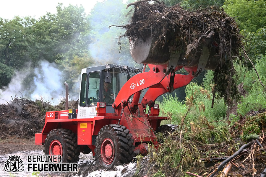 Radlader im Einsatz