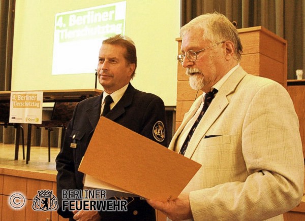 Tierschutzpreis für die Berliner Feuerwehr