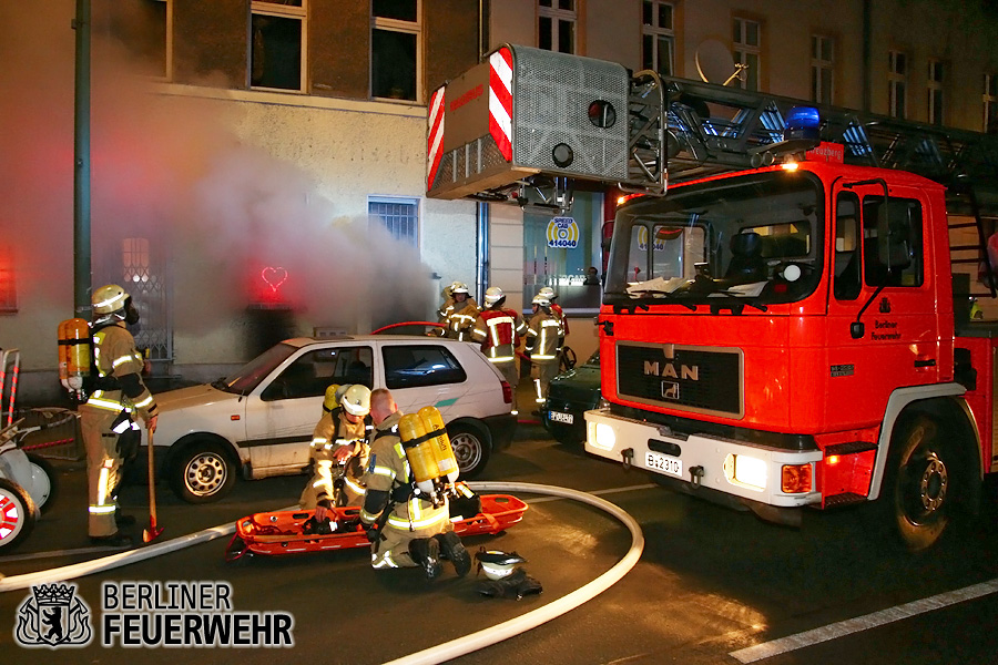 An der Einsatzstelle