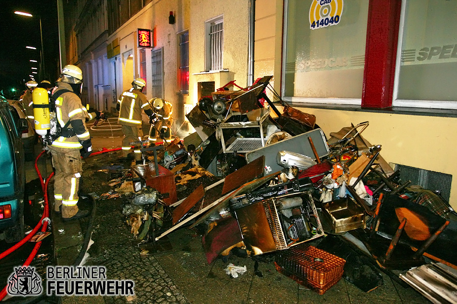 An der Einsatzstelle