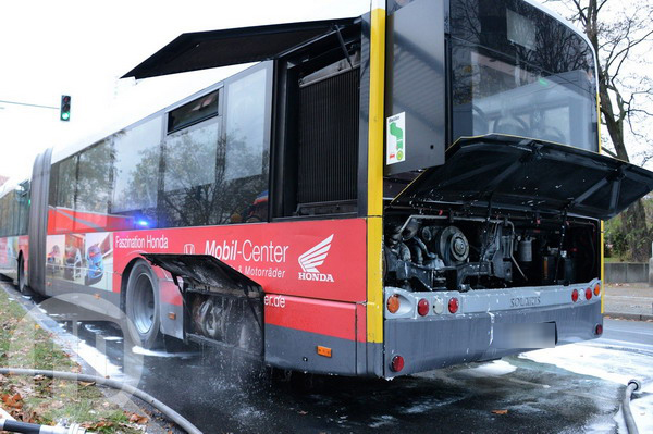 Betroffener Bus