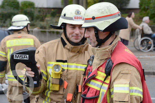 Wärmebildkamera im Einsatz