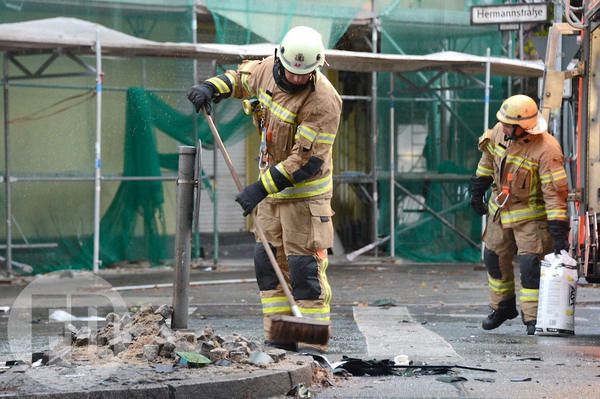 An der Einsatzstelle