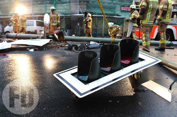 An der Einsatzstelle