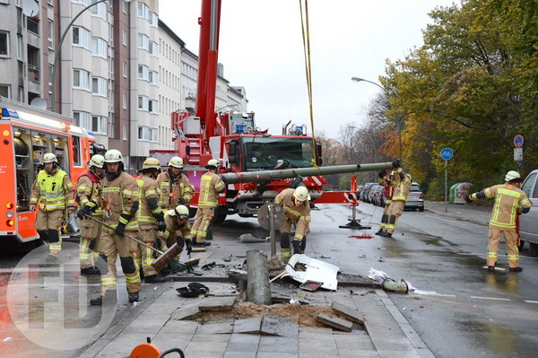 An der Einsatzstelle