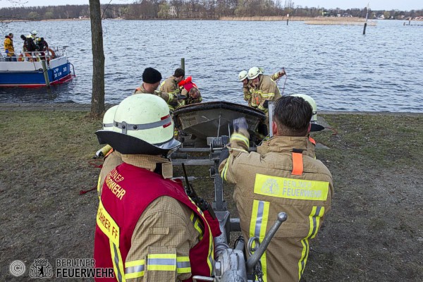 An der Einsatzstelle