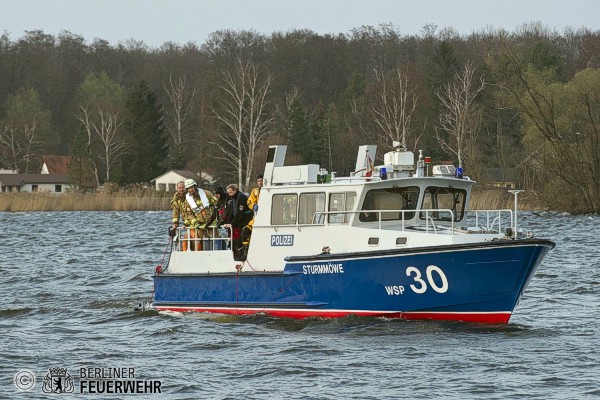 Boot der Wasserschutzpolizei