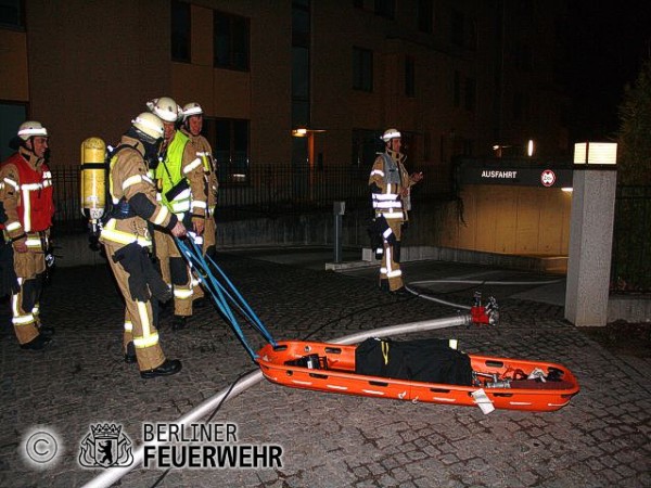 Atemschutz-notfallteam in Bereitschaft