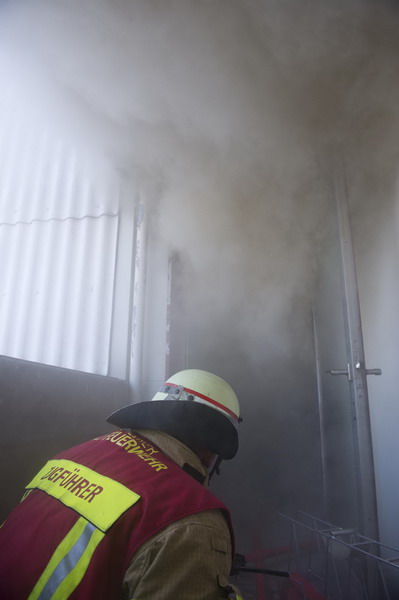 Vor der Brandwohnung