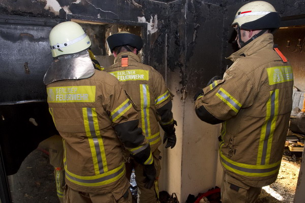 In der Brandwohnung