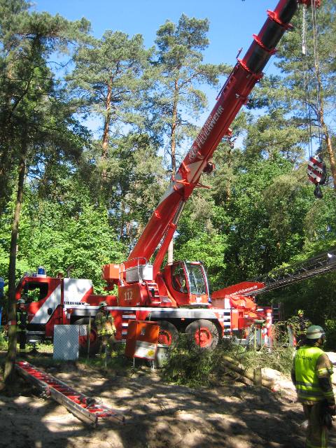 Fwk-30 an der Einsatzstelle