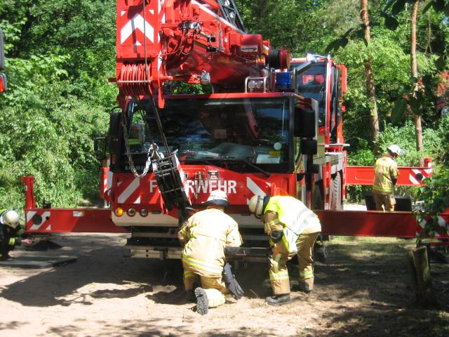 Fwk-30 an der Einsatzstelle