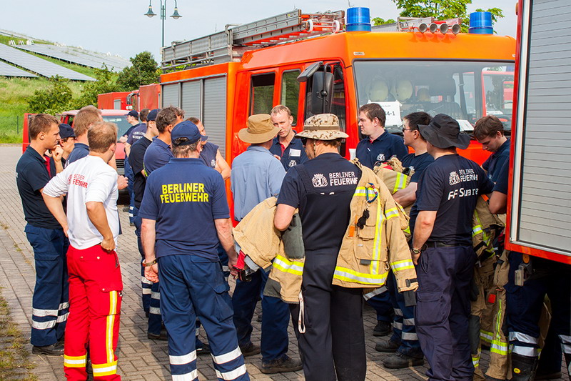 Lagebesprechung in Magdeburg