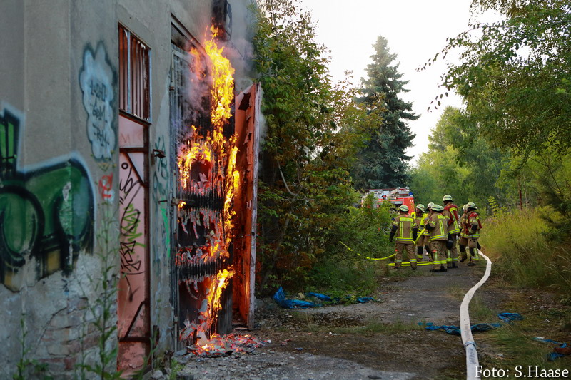 An der Einsatzstelle