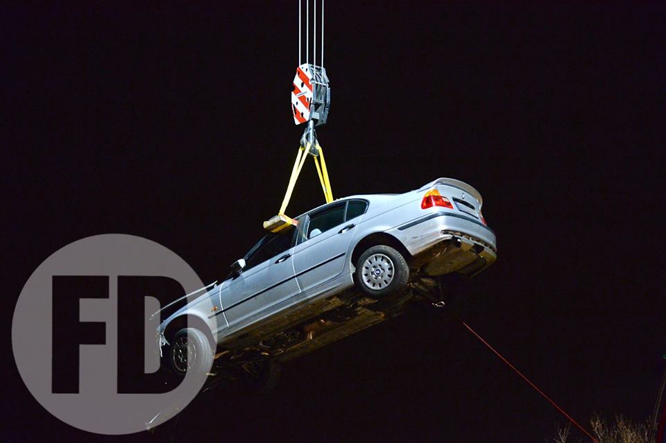 Fahrzeug wird angehoben